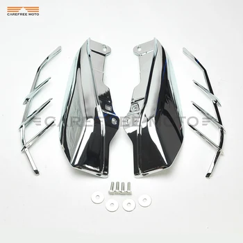 

Chrome ABS Motorcycle Mid-Frame Air Deflectors Trims Case for Harley Electra Street Glide Limited FLHTK Road King 2009-2017