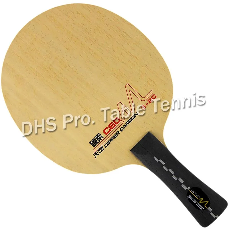 DHS DM. C60 Быстрый атаки плюс Loop настольный теннис пинг-понг лезвие shakehand-фз длинной ручкой