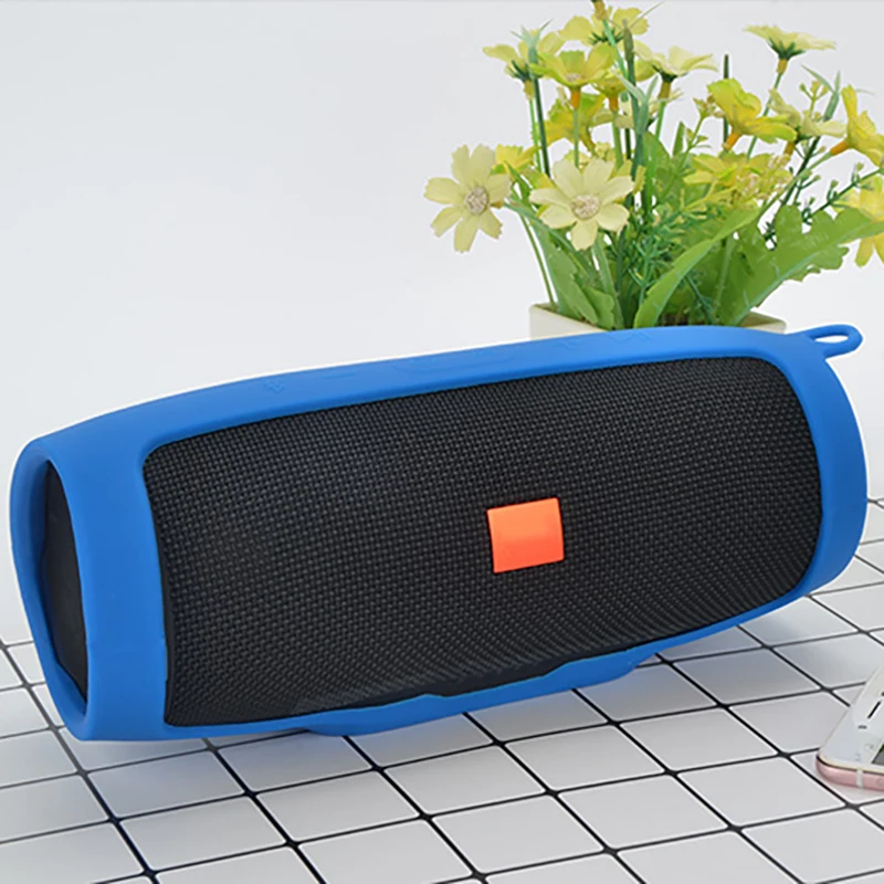 Чехол для беспроводной Bluetooth колонки портативный силиконовый чехол JBL Charge 3