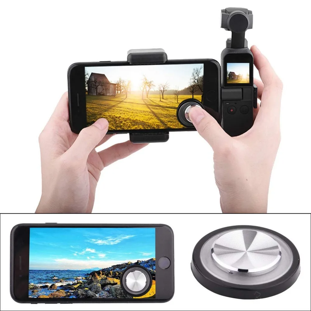 

Joystick for DJI Osmo Pocket Button Entity Remote Control Rocker Lump Suction Cup Expending Viewable Range of Osmo Pocket
