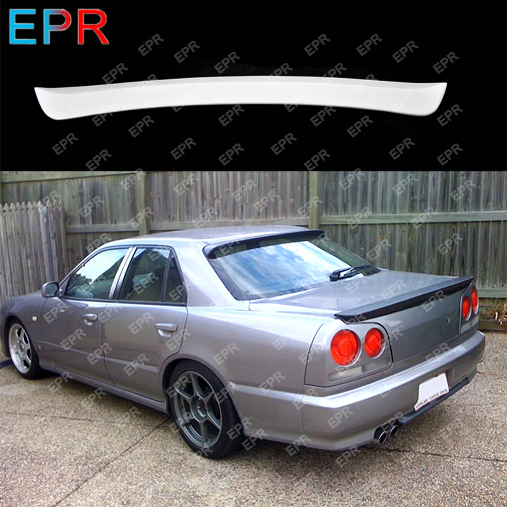 Для Nissan Skyline R34 GTR FRP стекловолокно спойлер тела комплект авто тюнинг часть для