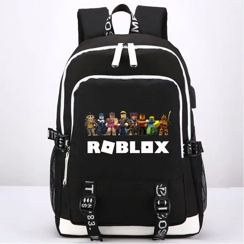 Detail Feedback Questions About Roblox Usb Backpack Student - roblox usb backpack student book rucksack cartoon casual travel bag teenager student school bags action figure toys kids gift
