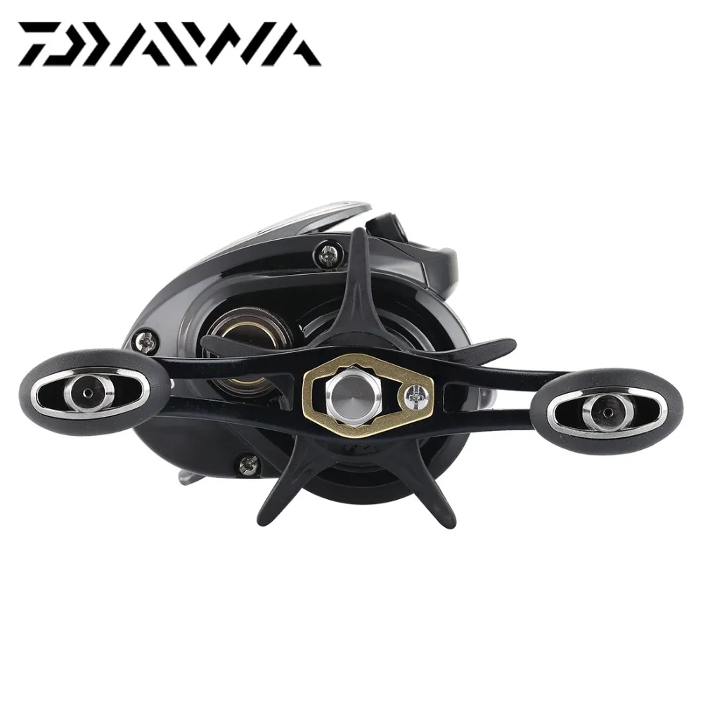 Оригинальная Рыболовная катушка DAIWA CR CC 80H 80HL baitcasing, 196 г, 7 кг, Макс., тянущаяся алюминиевая катушка, компактное тело, рыболовная снасть для соленой воды