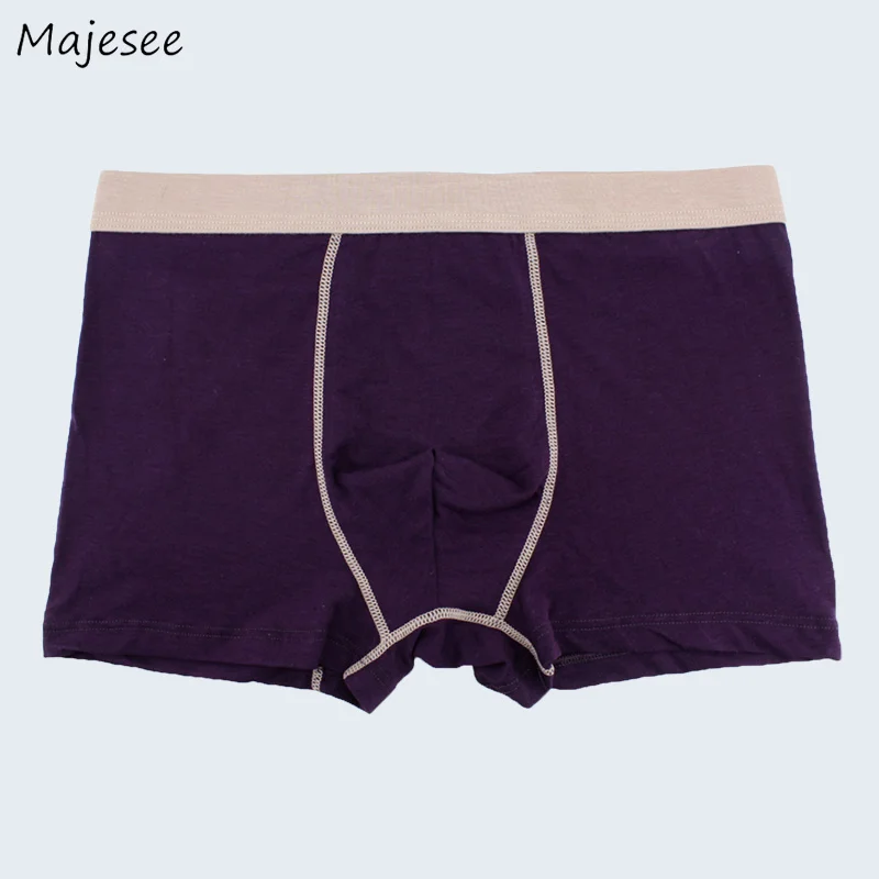 

Boxers Men Large Size Slip Cuecas Soft Breathable High Quality Elastic Waist Trendy Underwear Mens Quick-dry Cotton Underpants