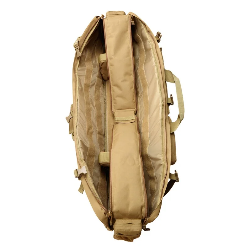 Bolsa de Arma Militar ao ar Abay Airsoft Tático Bolsas Transporte Livre Tiro Caça Duplo Rifle Proteção Case Mochila M249 100cm 14 100cm sacos transporte militar ao ar livre