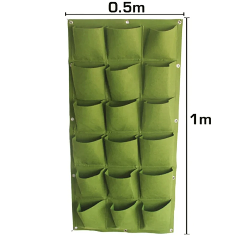 Крытый и открытый настенный подвешиваемый посадочный мешок, вертикальный подвешиваемый мешок культуры, клубничный контейнер для растений, мешок для роста
