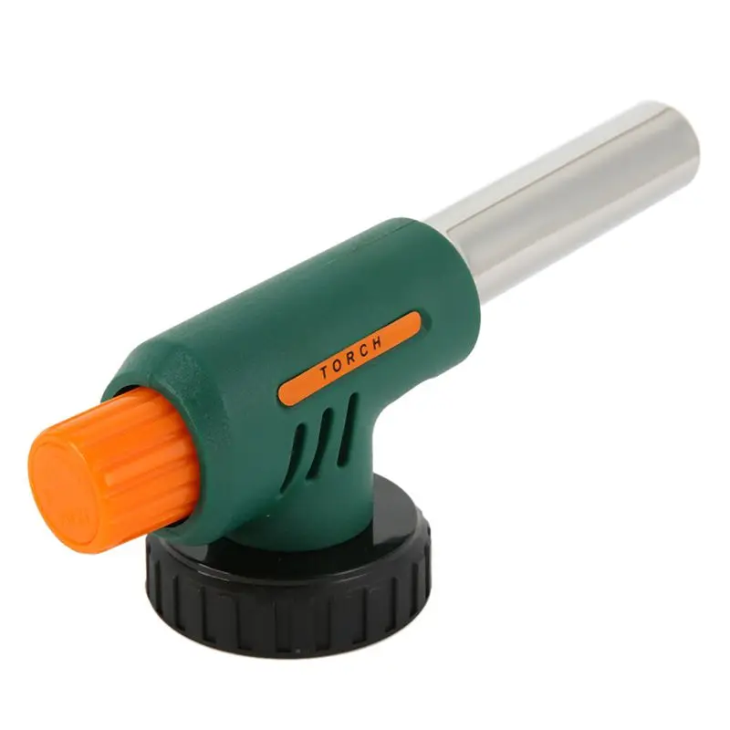

Camping Proof Waterproof Butane Burners Gas Adapter Torch Lighter Automatic Electronic Flame Gun