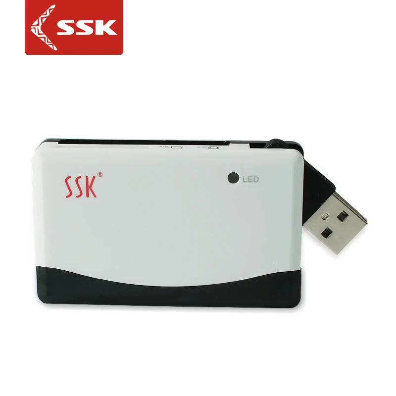 USB2.0 one multifunctional high speed card reader TF SD CF card reader