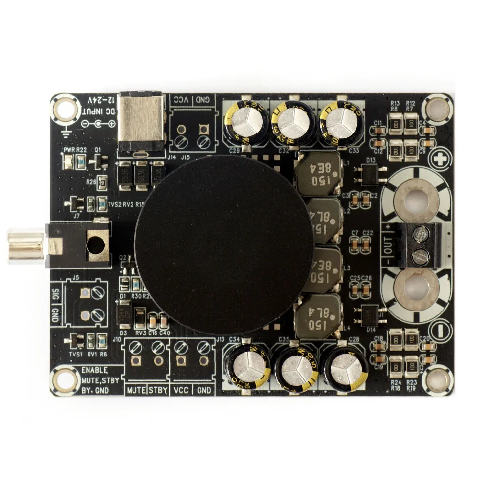 Плата цифрового аудиоусилителя класса D TPA3116 HIFI 100 Вт монофонический усилитель с