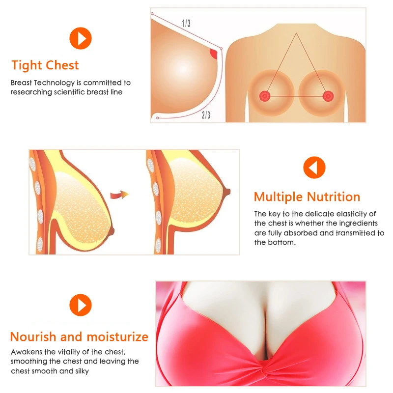 Breast Enlargement Cream Increase Breast Massage Enhancement Tightening Cream Effective Breast Cream Skin Care TSLM1