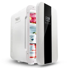 Портативный 22L мини холодильник двухъядерный 12 V/220 V как автомобиль для дома мини-холодильник кулер "Ланч Бокс мини Витрина дисплея для пить молоко для грудных детей