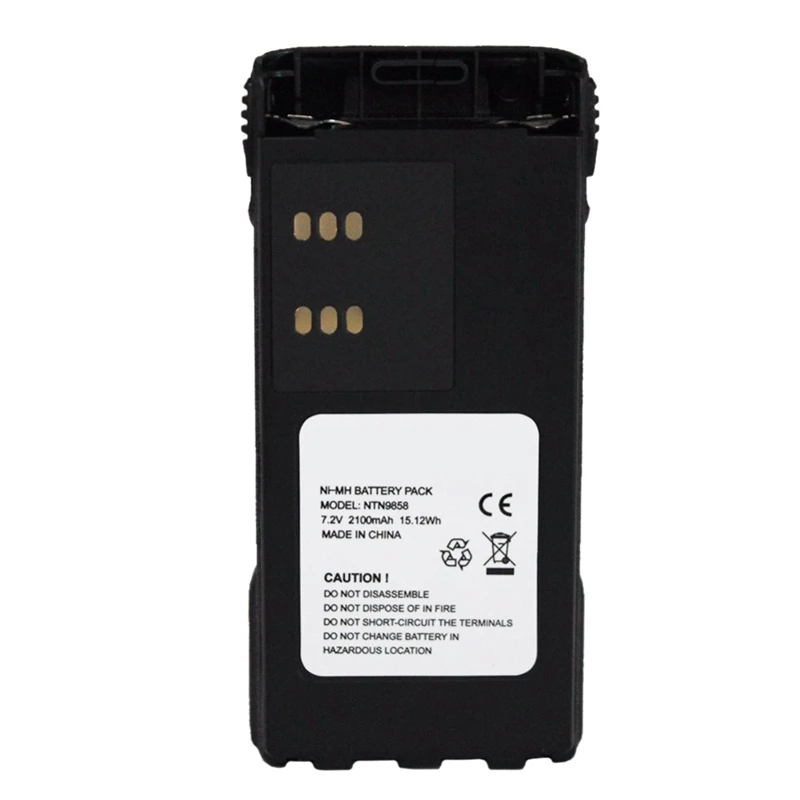 Ntn9858 2100 мА/ч, никель-металл-гидридный аккумулятор для Motorola радио Xts1500 Xts2500 Mt1500 Pr1500 Nntn7554 Ntn9815 Ntn9816 Ntn9857 Ntn9858C Батт