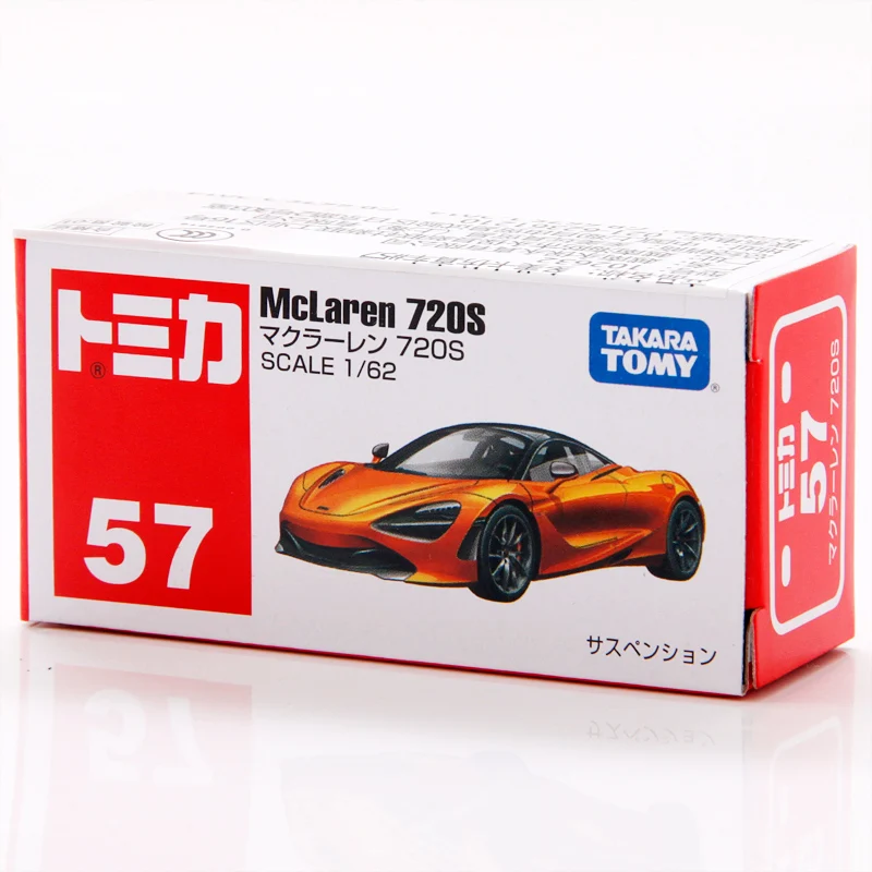 Спортивная машина Takara Tomy Tomica Mclaren 720S 1/62 металлическая литая под давлением модель