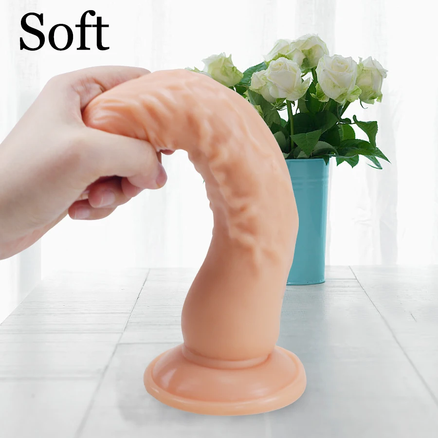 FLXUR Realistic Skin feeling Huge Dildo Dick Big Penis Sex Toy for Woman Strong Suction Cup Female Masturbation Cock Sex product picture