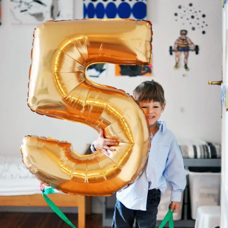 32 дюйма количество Фольга шар с днем 18 рождения, гелиевые Рисунок шар, воздушный воздушные шары для свадьбы вечеринки украшение Рождество Globos