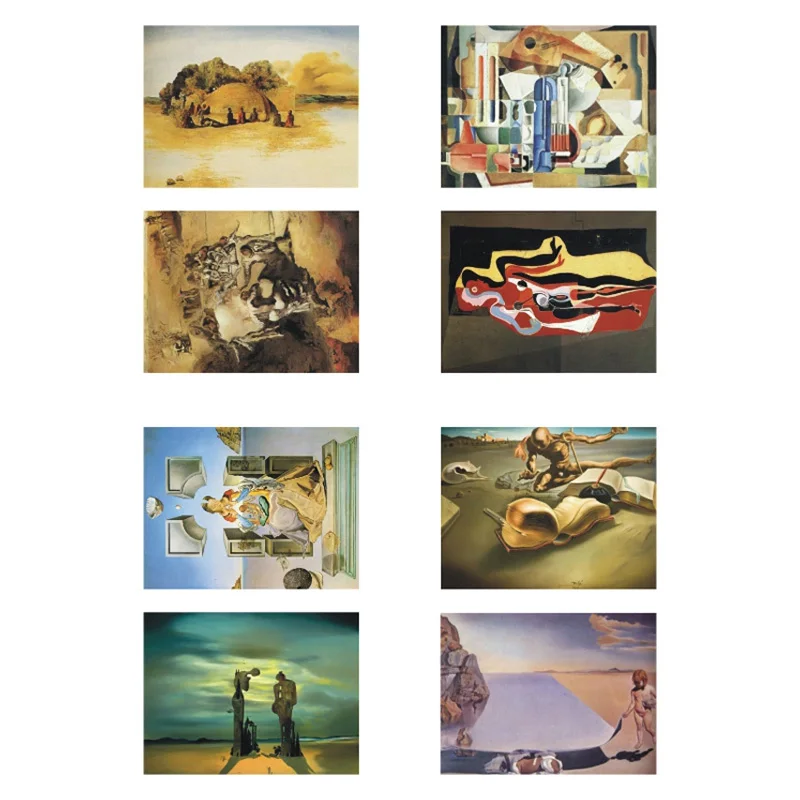 

1 PCS Salvador Dali Famous Oil Painting DIY Uncut Waterproof Bullet Journal Sticker Art Decor Scrapbooking Diary Prints Stickers