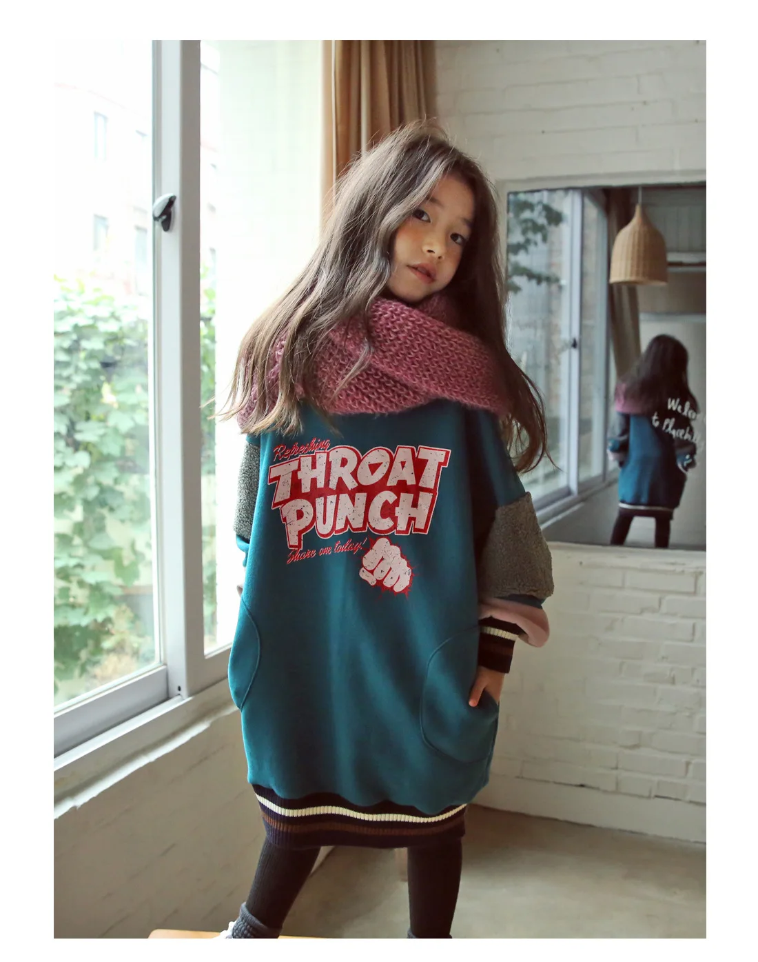 Новинка года; зимний свитер для маленьких девочек; утепленное бархатное детское платье-свитер; рубашка принцессы для малышей из хлопка и флиса;#3693