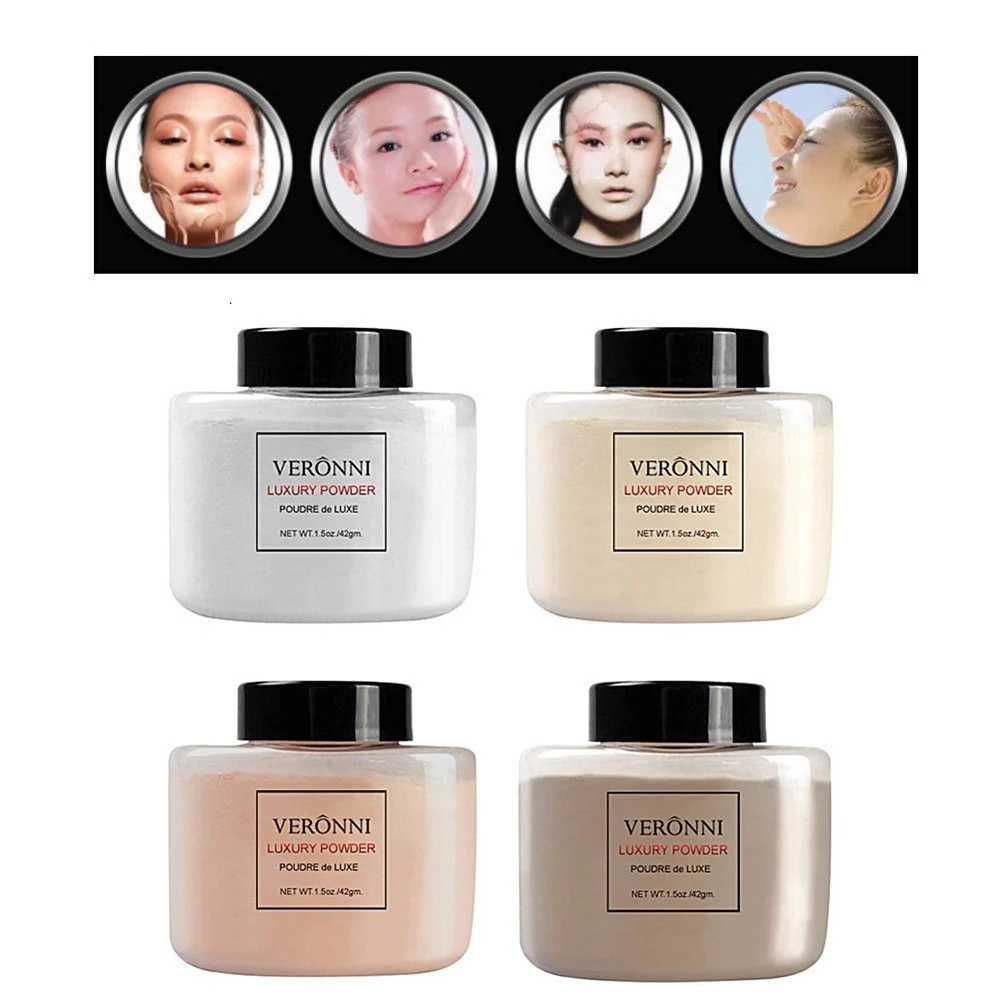 

Banana Powder Makeup Whitening Face Highlighter Bronzer Oil-control Matte Loose Powder Foundation Contour Palette Face Powder