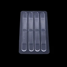 4 шт Силиконовый гель Мягкая тонкая наклейка пятки износостойкая противоскользящая с уплотненной подушкой