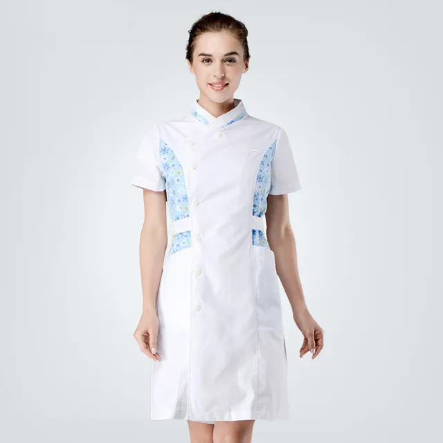 Elegant Nurse Uniform Medical Dress Winter Doctor Gown Medical Clothing Comfortable Slim Fit