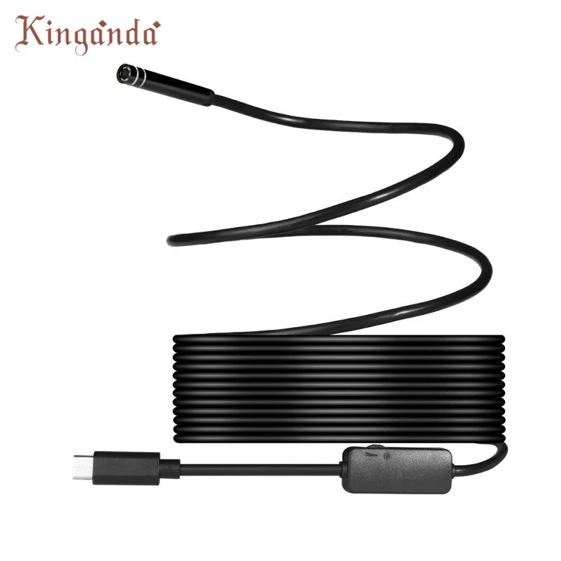 

Webcam 5M Android USB TYPE-C Endoscope Inspection 5.5mm Camera 8 LED IP67 Waterproof Camara Web Drop shipping 17Aug10