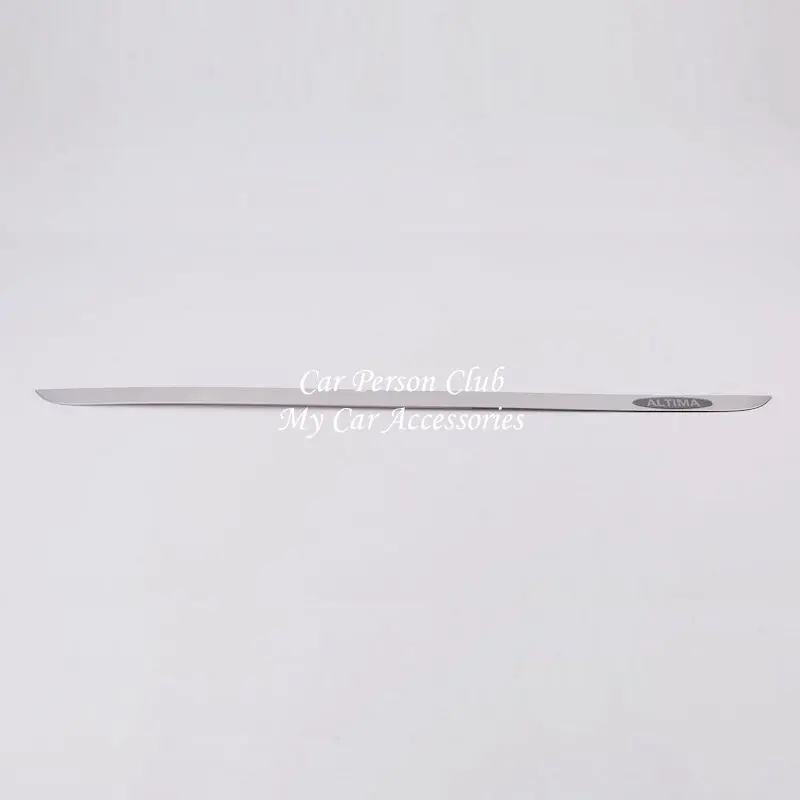 For Nissan ALTIMA 2019 Rear Tail Door Strip Trims Trunk Sequin Cover Frame Panel Inner Stainless Steel Car Accessories | Автомобили и