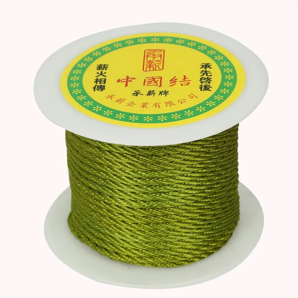 Olive Прочный 49 ярдов/рулон 2 мм SewingThread шнур для DIY инструмент для рукоделия ручная прошивка резьбы многоцветные ручные материалы - Цвет: Olive