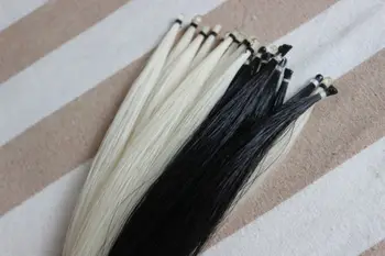 

40 hanks violin viola cello Mongolia natural bow hair horse tail 80-85 cm
