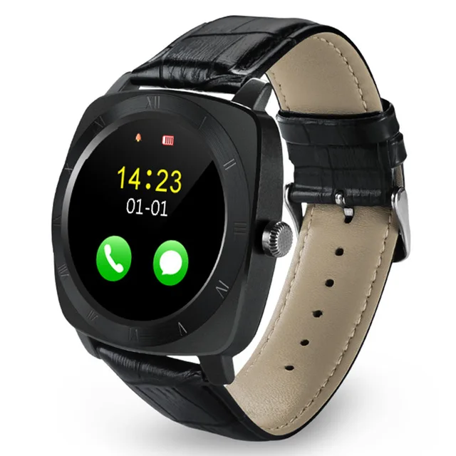 X3 Смарт часы Шагомер Фитнес Камера sim-карты Smartwatch телефон Mp3 плеер человек для IOS