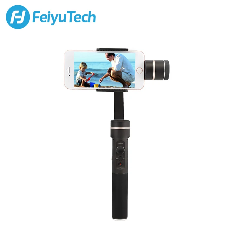 FeiyuTech NEW SPG Splashproof 3-axis Handheld Gimbal Smartphone Stabilizer for iPhone/Xiaomi/Samsung GoPro HERO5 4 3 3+ Xiaoyi feiyutech fy spg c 3 axis handheld smartphone gimbal stabilizer for xiaomi huawei iphone professional selfie stick pk smooth q