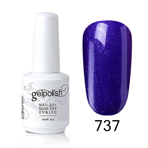 Elite99 15 пилка для ногтей стойкий Гель-лак для полировки ультрафиолетовая и Светодиодная лампа лак для ногтей DIY лак для ногтей инструменты для маникюра - Цвет: GNS737