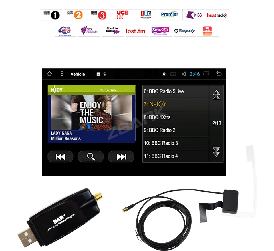 Cheap 8" Android 8.1 RAM 2G Car stereo player Navigation GPS  for VW Jetta Golf Amarok Beetle  Lavida Caddy Passat Polo  Sharan Touran 14