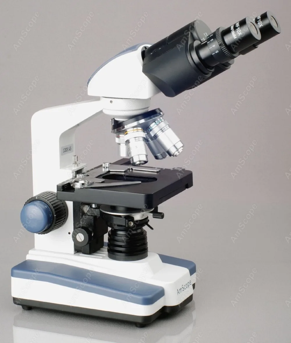 AmScope Supply 40X 2000X светодиодный лабораторный бинокулярный композитный МИКРОСКОП w 3 D