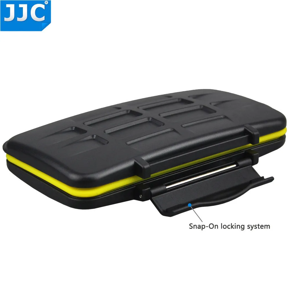 JJC SD CF компактный водонепроницаемый Micro SD SXS TF XQD чехол для держателя карты памяти для Canon Nikon sony Olympus Fuji