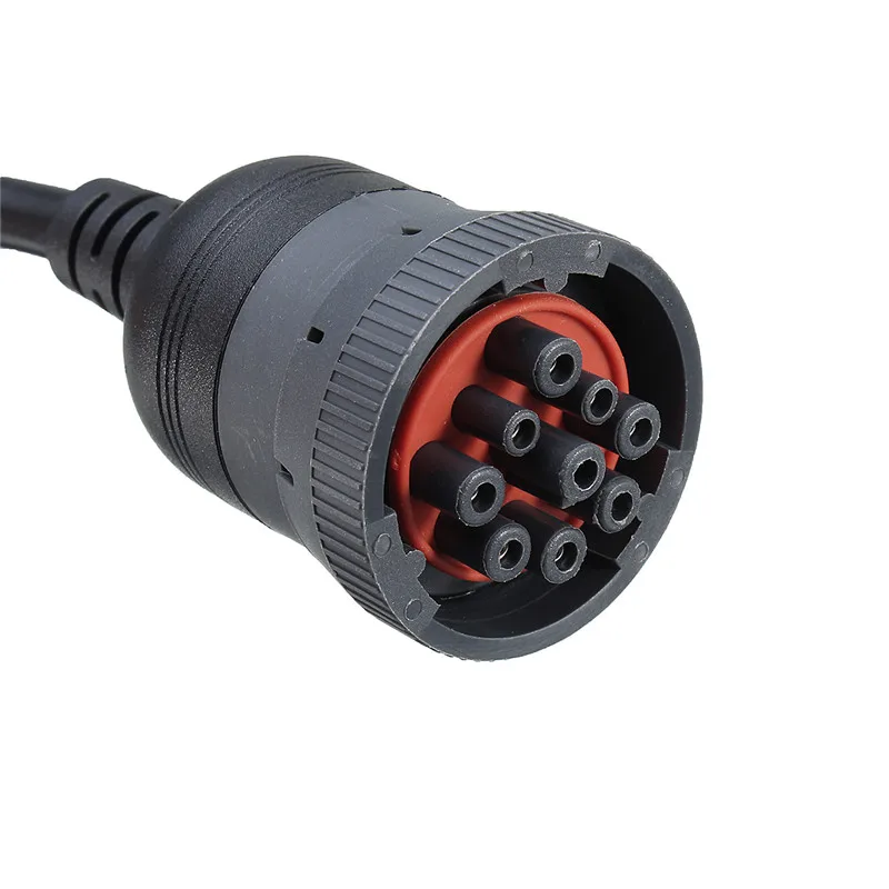 KROAK 1 шт. 16pin для J1939 9pin Deutsch тяжелый грузовик OBD2 OBDII кабель 295x40x30 мм