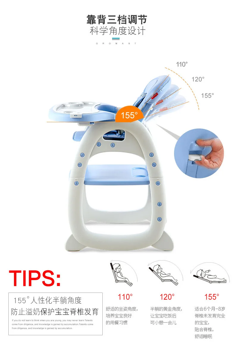 Детское кресло для кормления, детское сиденье, стул для малыша, детский обеденный столик, детский стол для учебы, переносное кресло