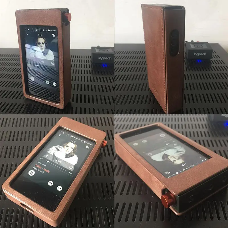 Чехол из натуральной кожи A6 на заказ для Astell& Kern iriver AK100II X HCC