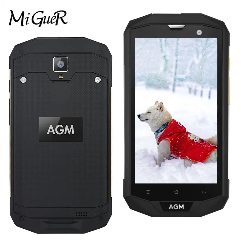 Оригинальный AGM A8 IP68 Водонепроницаемый Android 7 1 MSM8916 четырехъядерный 2 ГГц 5 0 дюймов