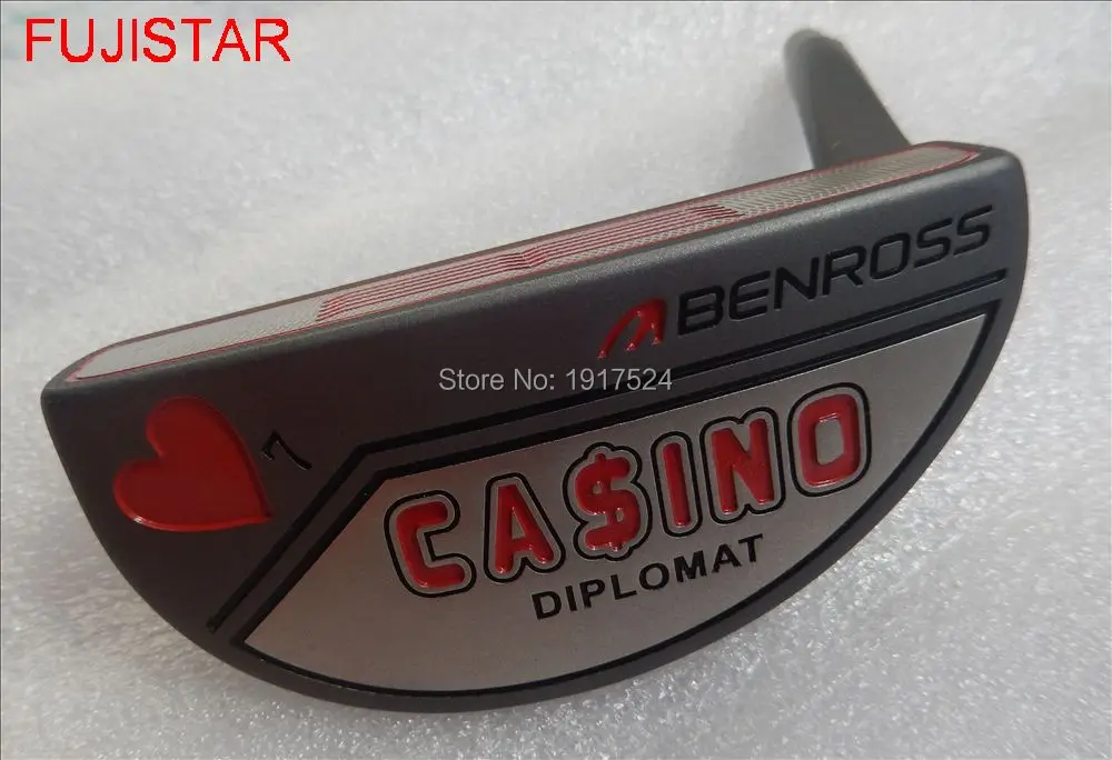 FUJISTAR BENROSS CASINO DIPLOMAT CNC MILLED golf putter head 320gms