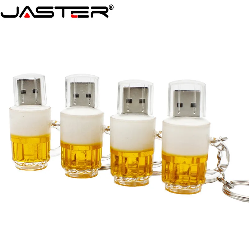 JASTER специальная пивная кружка модель usb флэш-накопитель пивное стекло Флешка 8 ГБ 16 ГБ 32 ГБ карта памяти Флешка USB 2,0 флешка