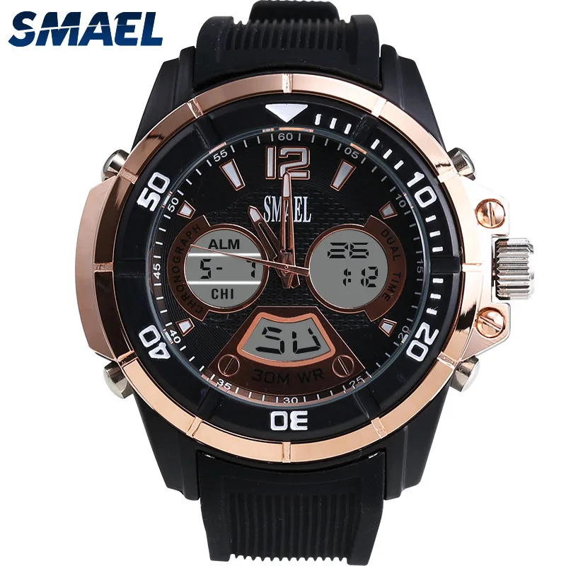 

SMAEL Brand Military Watch Aolly Men Clock Top Brand Luxury Led Digital Led Sports Watch Men Wrist Watches Reloj Hombre 1157