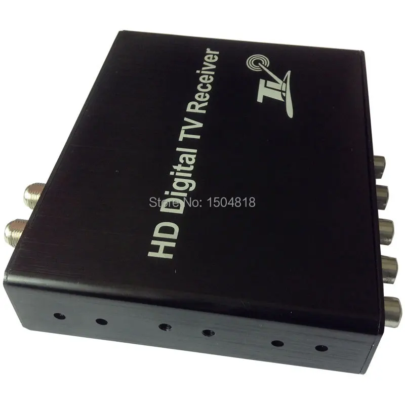 Ресивер DVB T HD/SD для автомобиля два тюнера HDMI и 3 комплекта видеовыхода HD MPEG2/MOEG4