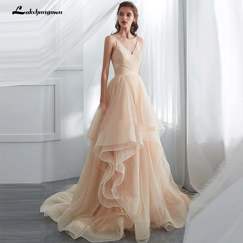 soft tulle gown