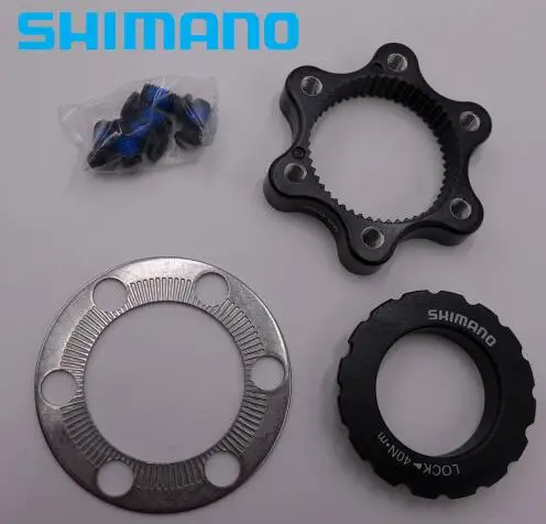 SHIMANO SM RTAD05 Центральный замок адаптер 6 болт дисковый тормоз ротора концентраторы