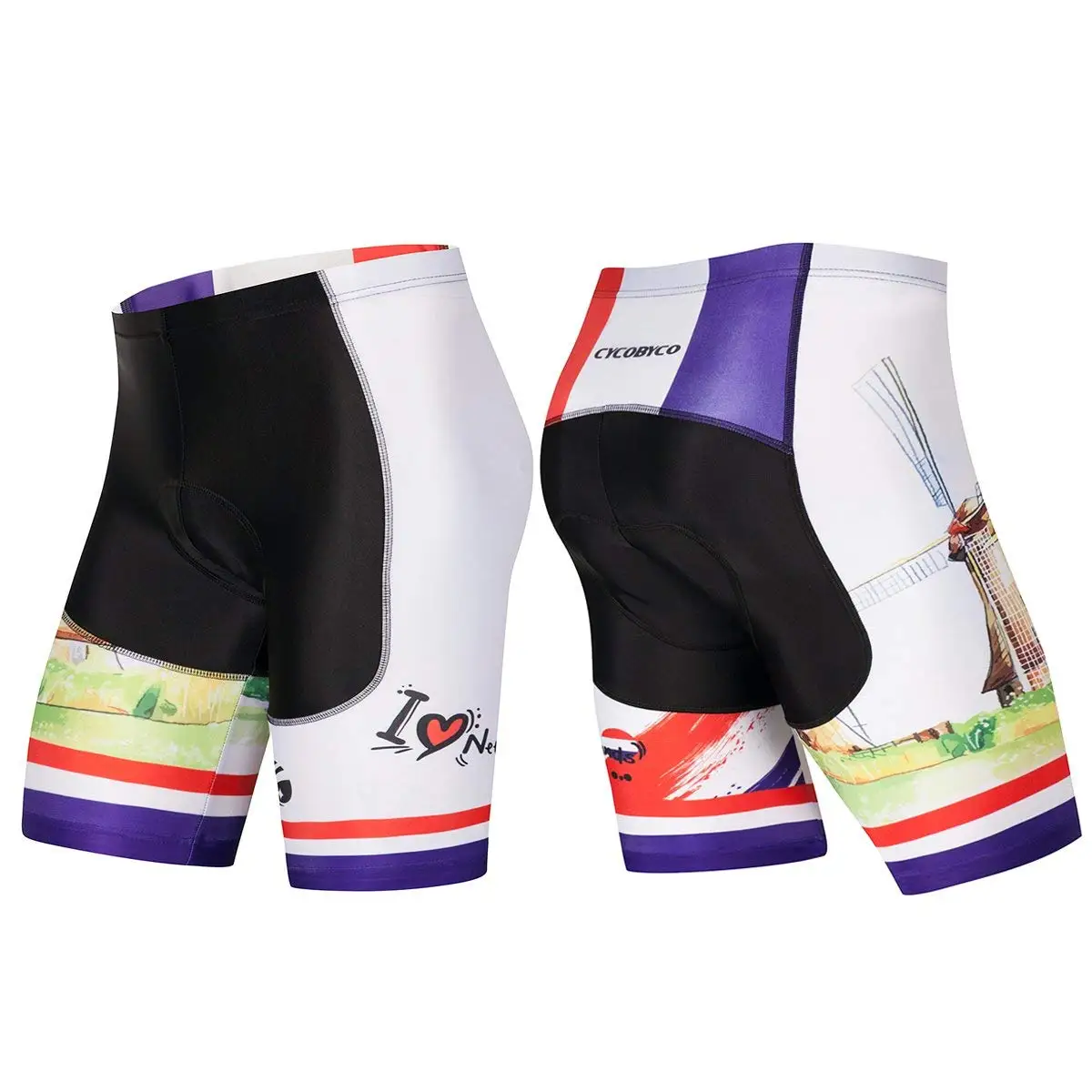 NOOYME Cycling Shorts Men's Cycling Shorts 4D Padded Shockproof MTB