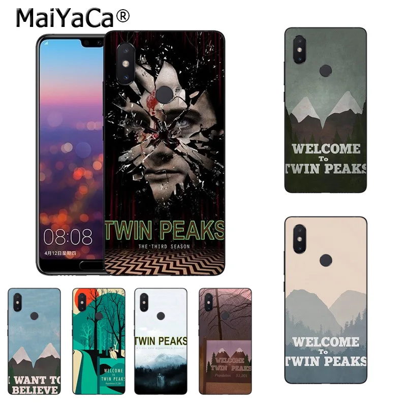Чехол для телефона MaiYaCa Welcome To Twin Peaks уникальный дизайн модный чехол xiaomi mi 8se 6 note2