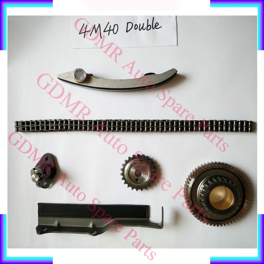 Auto car system parts double row 4M40 4M40T timing chain kit ME200244