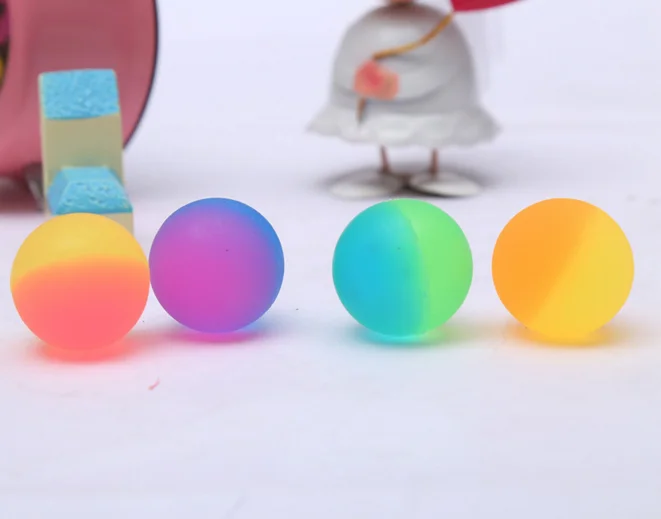 10 шт./компл. Симпатичные Световой детская игрушка мяч Цветной мальчик прыгающий мяч резиновый Открытый Игрушечные лошадки детские