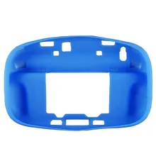 Синий Мягкий силиконовый чехол облегающий рукав чехол для nintendo wii U геймпад