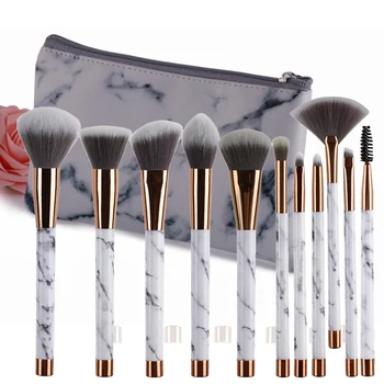 

15Pcs/Set Marbling Makeup Brushes Set Eyes Concealer Brush Powder Foundation Eyeshadow Cosmetic Tools Marble Makeup Brush Kits 3